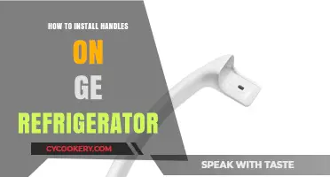 Easy Guide: Installing Handles on Your GE Refrigerator Step-by-Step