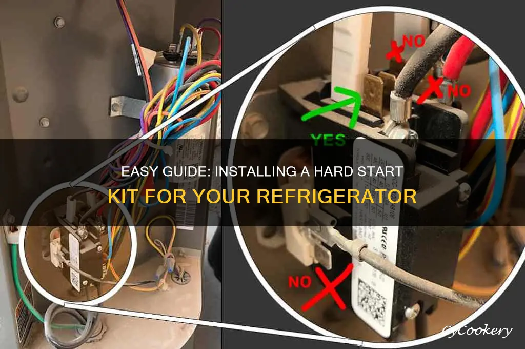 how to install hard start kit refrigerator