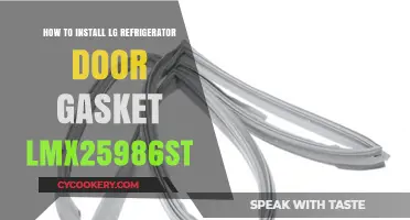 Easy Guide to Installing Your LG Refrigerator Door Gasket LMX25986ST