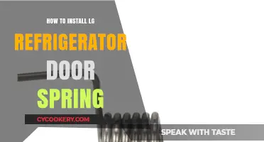 Easy Guide to Installing Your LG Refrigerator Door Spring