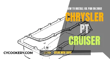 Installing an Oil Pan on a Chrysler PT Cruiser