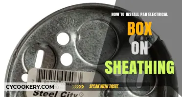 Mounting a Pan Electrical Box on Sheathing: A DIY Guide