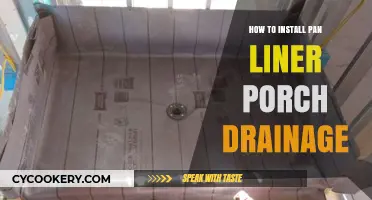Install a Pan Liner for Porch Drainage Like a Pro