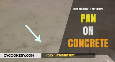 The Right Way to Install Pre-Slope Pans on Concrete
