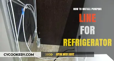 Easy Guide to Installing a Refrigerator Pumping Line Step-by-Step