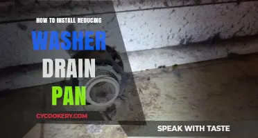 Easy Guide: Installing a Reducing Washer Drain Pan