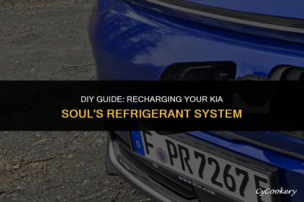 how to install refrigerant in a kia soul