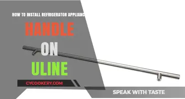 Effortlessly Upgrade Your Uline Refrigerator with a New Appliance Handle