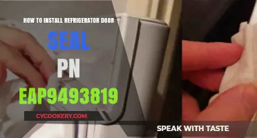 Easy Guide to Installing Your Refrigerator Door Seal Part EAP9493819