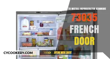 Effortless Installation: Kenmore 73035 French Door Refrigerator Guide