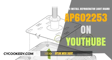 DIY Guide: Installing AP6022533 Refrigerator Light Board on YouTube