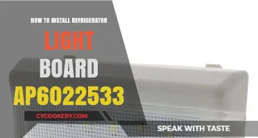 Easy Guide to Installing Refrigerator Light Board AP6022533