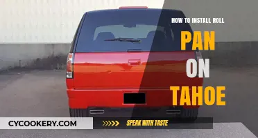 Installing a Roll Pan on Your Tahoe: A Step-by-Step Guide