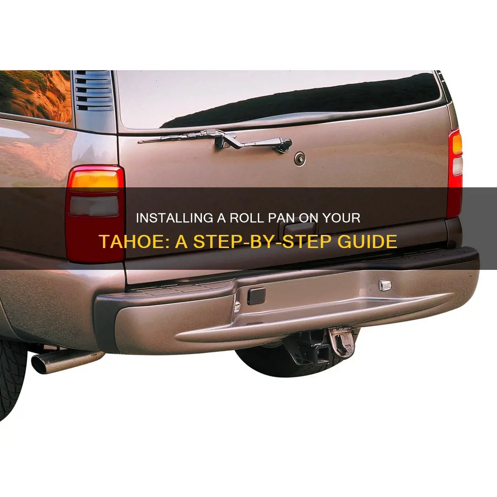 how to install roll pan on tahoe