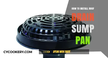 The Right Way to Install Roof Drain Sump Pans