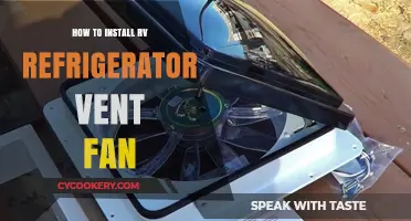Easy Steps to Install an RV Refrigerator Vent Fan