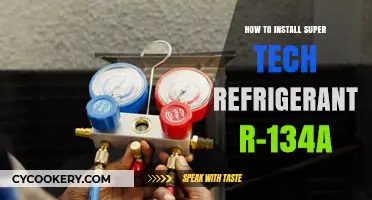 Mastering the Installation of Super Tech Refrigerant R-134a: A Comprehensive Guide