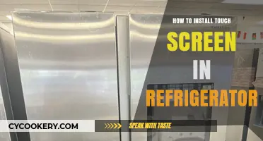 Upgrade Your Fridge: Step-by-Step Guide to Installing a Touch Screen