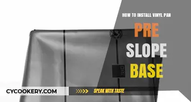 Easy Guide: Installing Vinyl Pan Pre-Slope Base