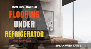 Easy Guide to Installing Vinyl Plank Flooring Under Your Refrigerator