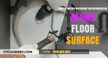 Easy Guide: Installing a Water Line for Your Refrigerator on the Floor