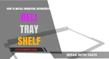 Easy Steps to Install Your Whirlpool Fridge Deli Tray Shelf