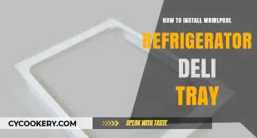 Easy Steps to Install Your Whirlpool Fridge Deli Tray