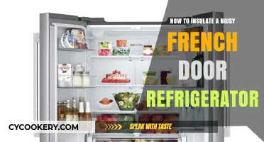 Silencing the Chill: Insulating Your Noisy French Door Refrigerator