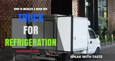 Chill Your Goods: Insulating Your Wood Box Truck for Refrigeration