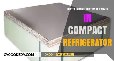 Insulating Your Compact Fridge Freezer Bottom: A Step-by-Step Guide