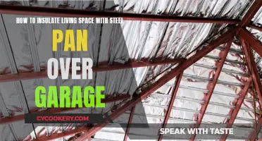 Steel Pan Insulation: Garage Living Space