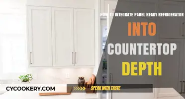 Seamless Integration: Panel-Ready Fridge Meets Countertop Depth Design Tips