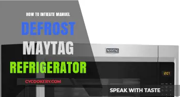 Easy Steps to Manually Defrost Your Maytag Refrigerator