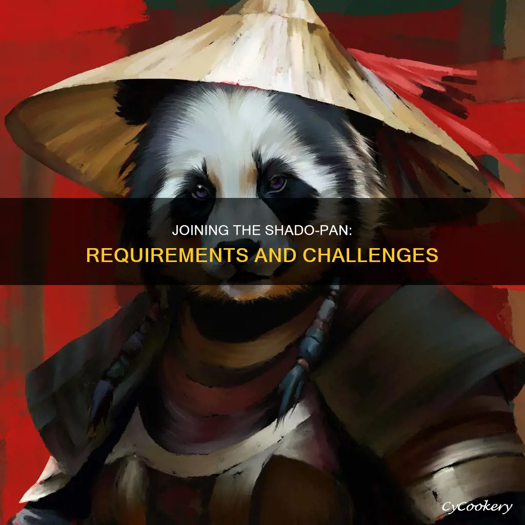 how to join the shado pan