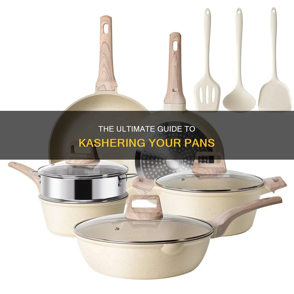 how to kasher a pan