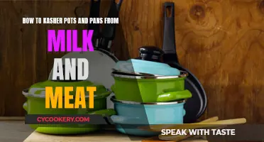 Kasher Cookware: Milk and Meat