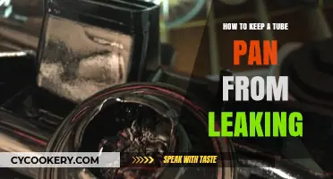 Preventing Leaks: Tips for a Spill-Free Tube Pan
