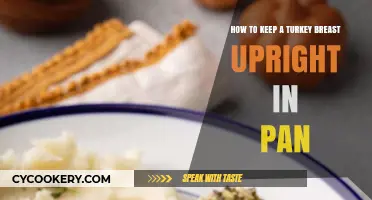 Keep Turkey Breast Upright: Use a Roasting Rack