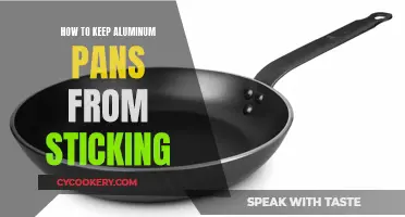 Aluminum Pans: Preventing Food from Sticking