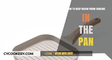 Keep Bacon Flat in the Pan: Try This Trick