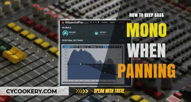 Panning Techniques: Keeping Bass Mono