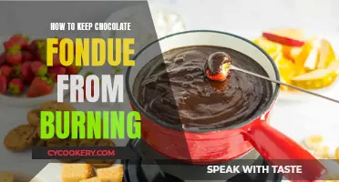 Avoid Burning Fondue: Tips for Melting Chocolate Perfectly