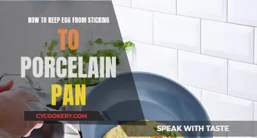 Porcelain Pan Egg Tricks: No More Sticking!