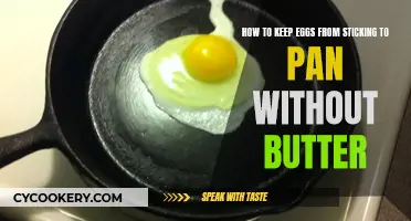 Cooking Eggs: Achieving Non-Stick Without Butter