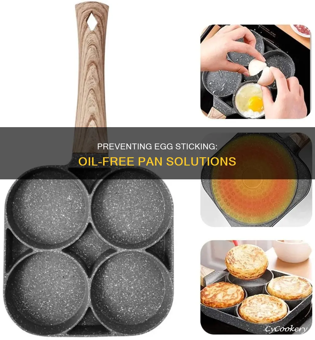 how to keep eggs from sticking to pan without oil