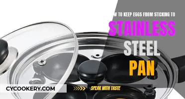 Stainless Steel Pan: No-Stick Egg Cooking Tips