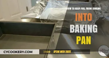 Prevent Foil Sinking: Tips for Baking Perfection