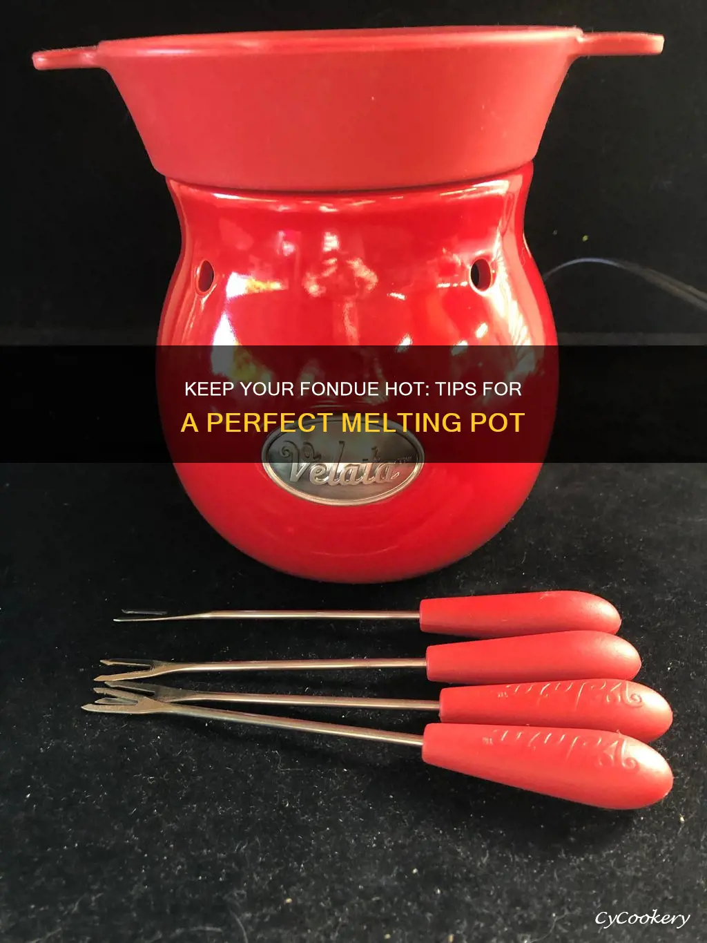 how to keep fondue hot