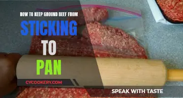 Preventing Ground Beef from Sticking: Pan Solutions