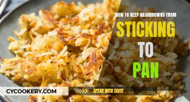 Preventing Hash Browns: Stop Sticking to the Pan